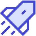 icon of rocket ship launching